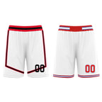 Custom Red White Black Houston City Edition Personalized Reversible Basketball Set Sports Basketball Jersey BBJ01R-D0610-11