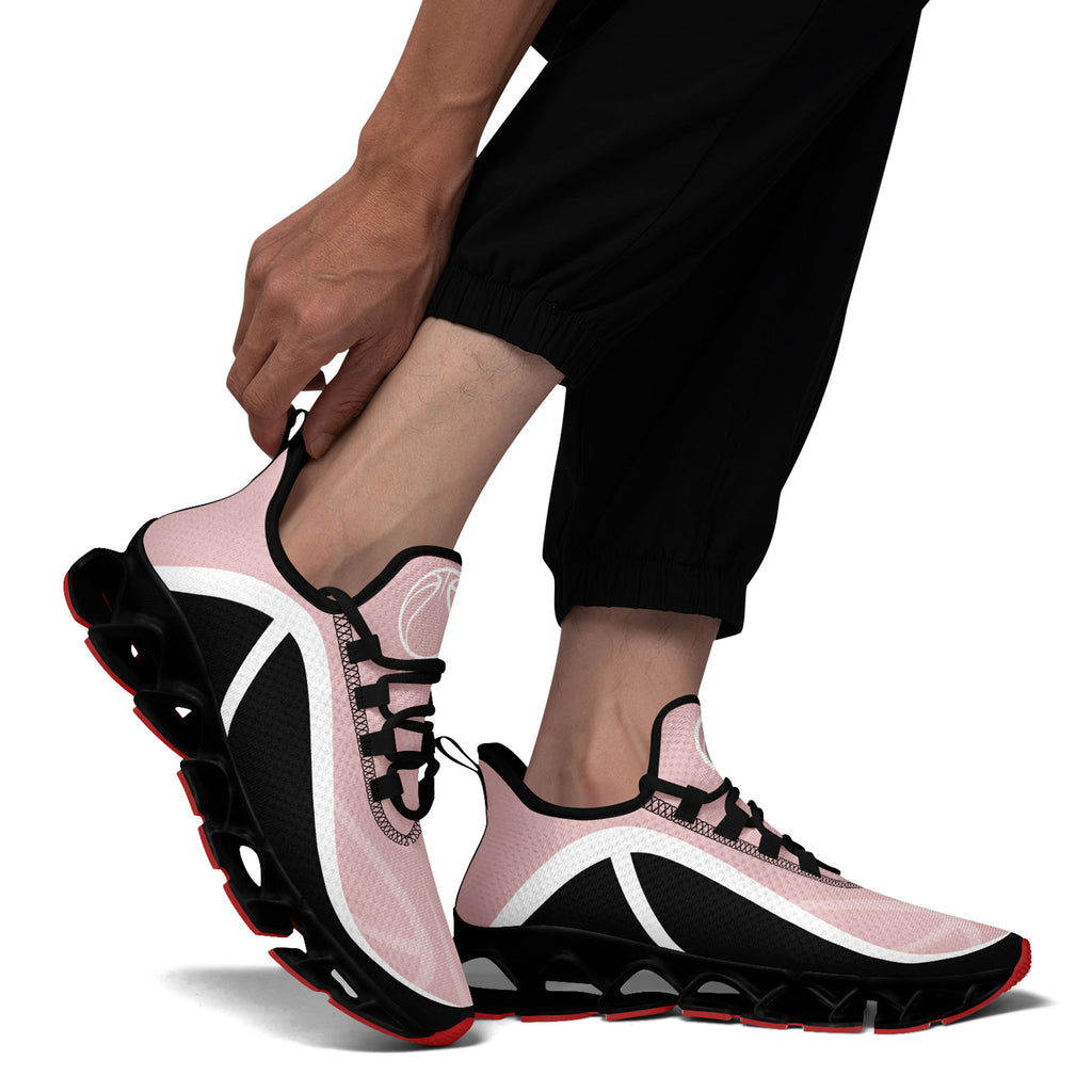 Custom Balck Pink Maxsoul Shoes Personalized Sneaker FN003XD-D020391-17