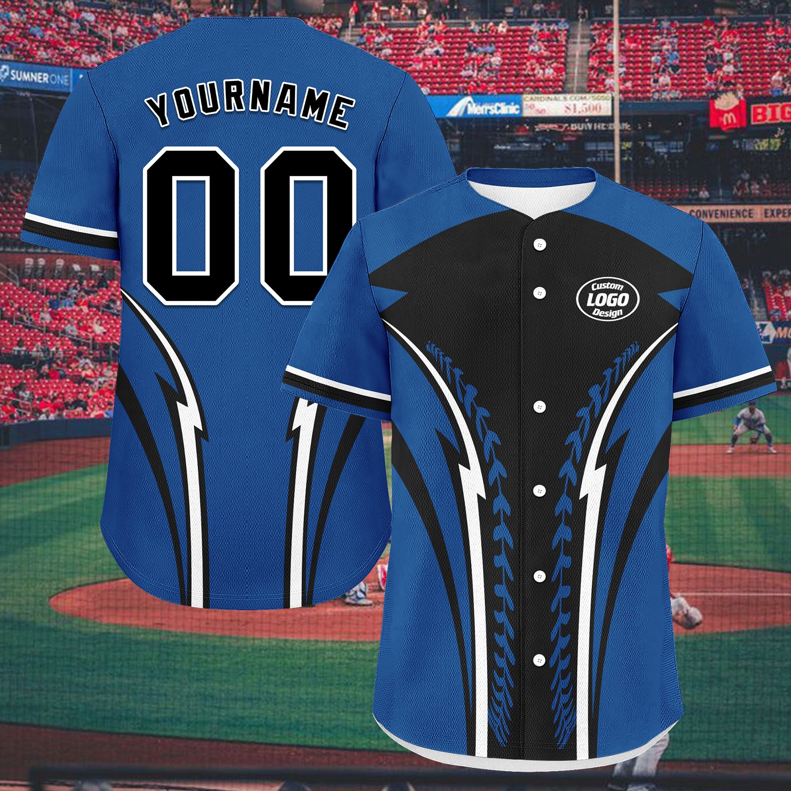 Custom Personalized Authentic Baseball Jersey BSBJ01-E023019-13