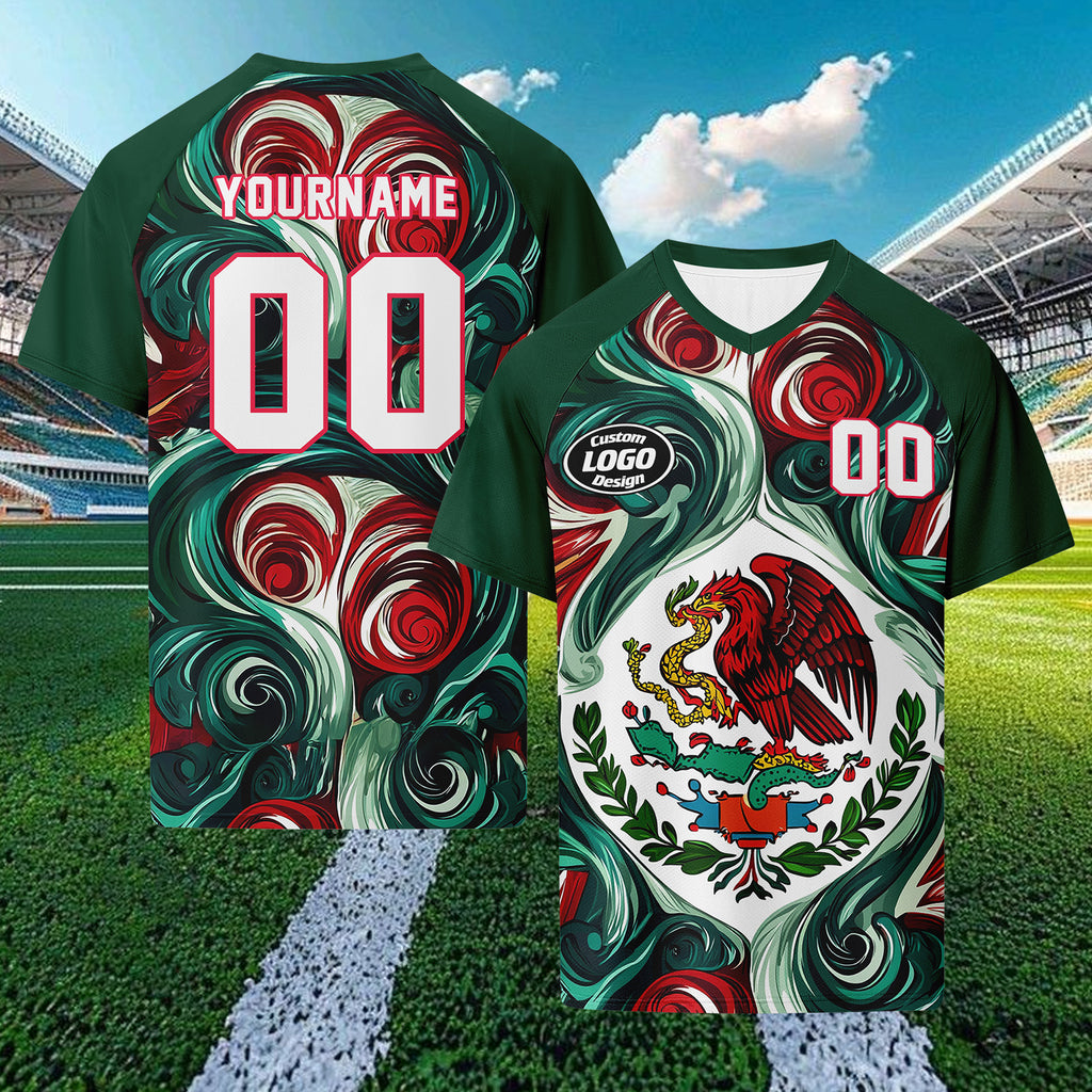 Custom Mexico 2026 World Cup Football Shirt Customized Soccer Jersey for Fans Add Your Name & Number FZ190-F020057-3