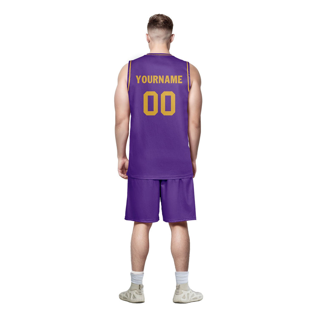 Custom Purple Classic Style Sports Uniform Basketball Jersey BBJ01-D020105-14