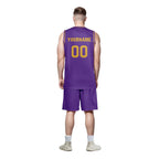 Custom Purple Classic Style Sports Uniform Basketball Jersey BBJ01-D020105-14