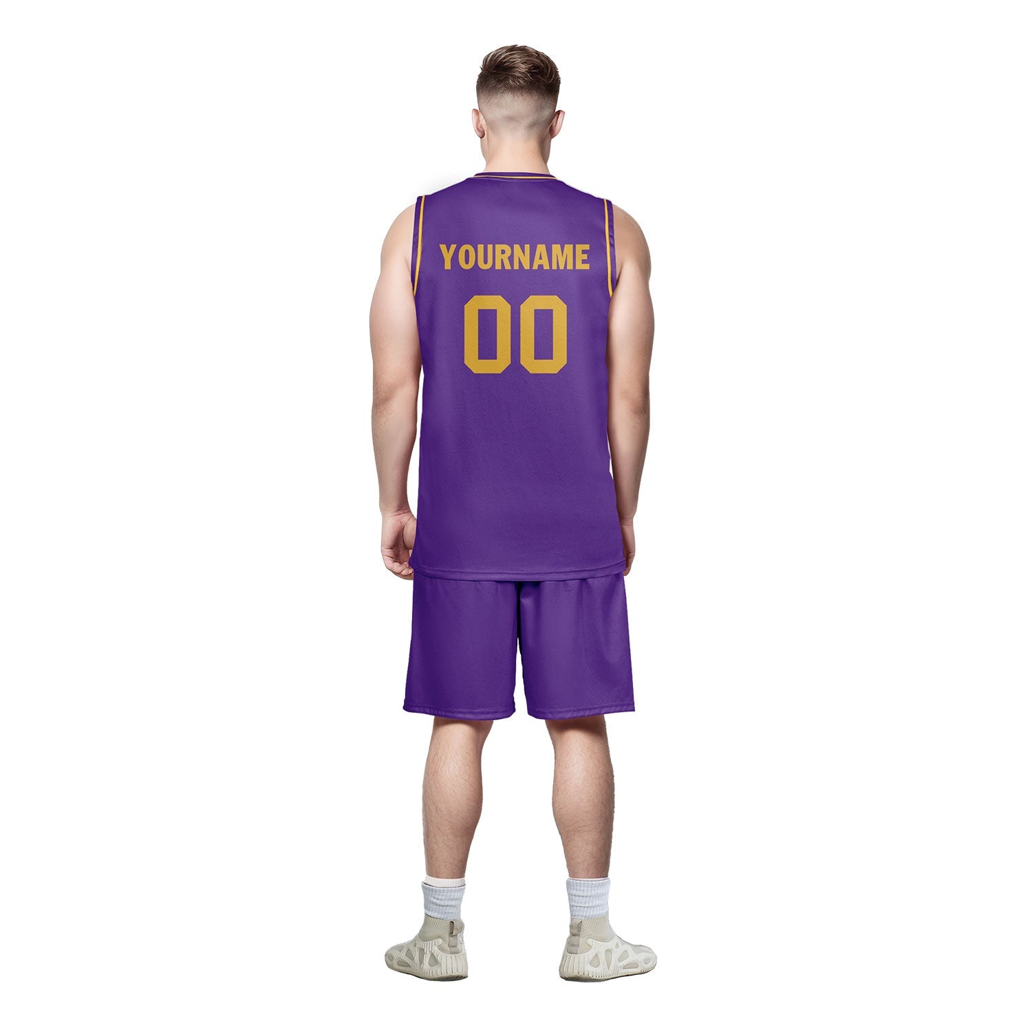 Custom Purple Classic Style Sports Uniform Basketball Jersey BBJ01-D020105-14