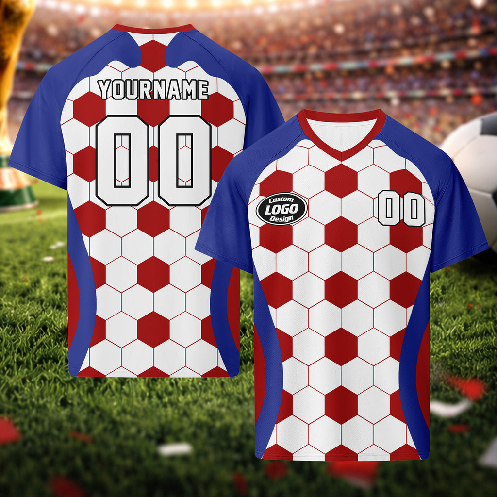 Custom France 2026 World Cup Football Shirt Customized Soccer Jersey for Fans Add Your Name & Number FZ190-F023107-5