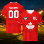 Custom Canada 2026 World Cup Football Shirt Customized Soccer Jersey for Fans Add Your Name & Number FZ190-F009149-5