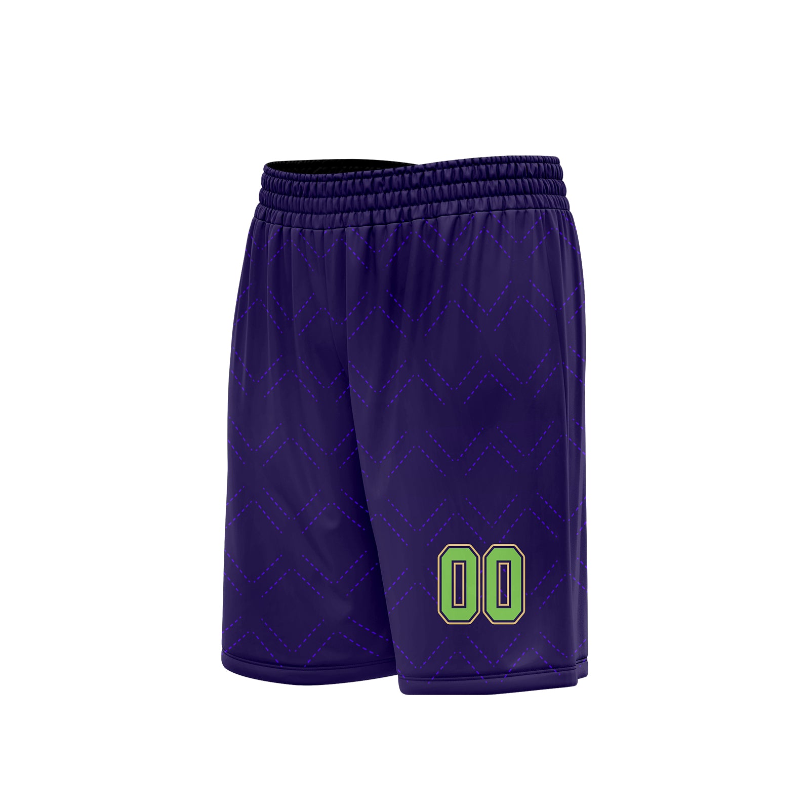 Custom Purple Green Gold City Edition Personalized Sports Uniform Authentic Basketball Jersey BBJ01-D06101-19