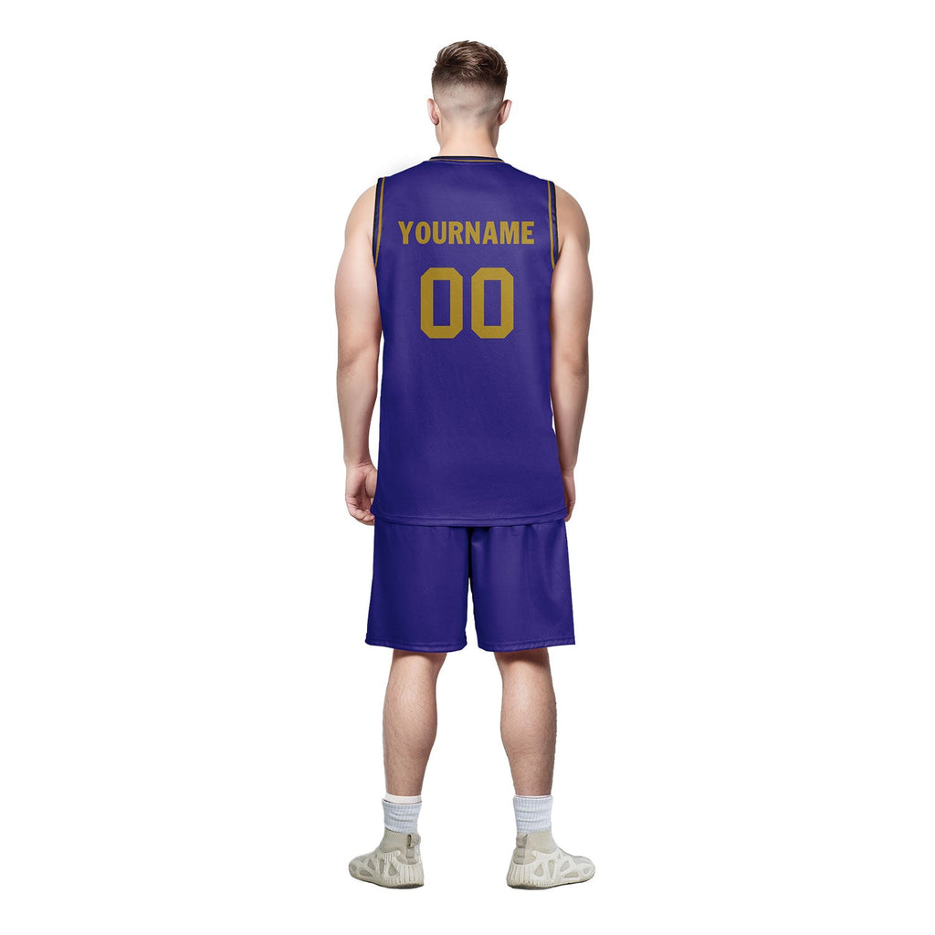 Custom Purple Classic Style Sports Uniform Basketball Jersey BBJ01-D020105-3