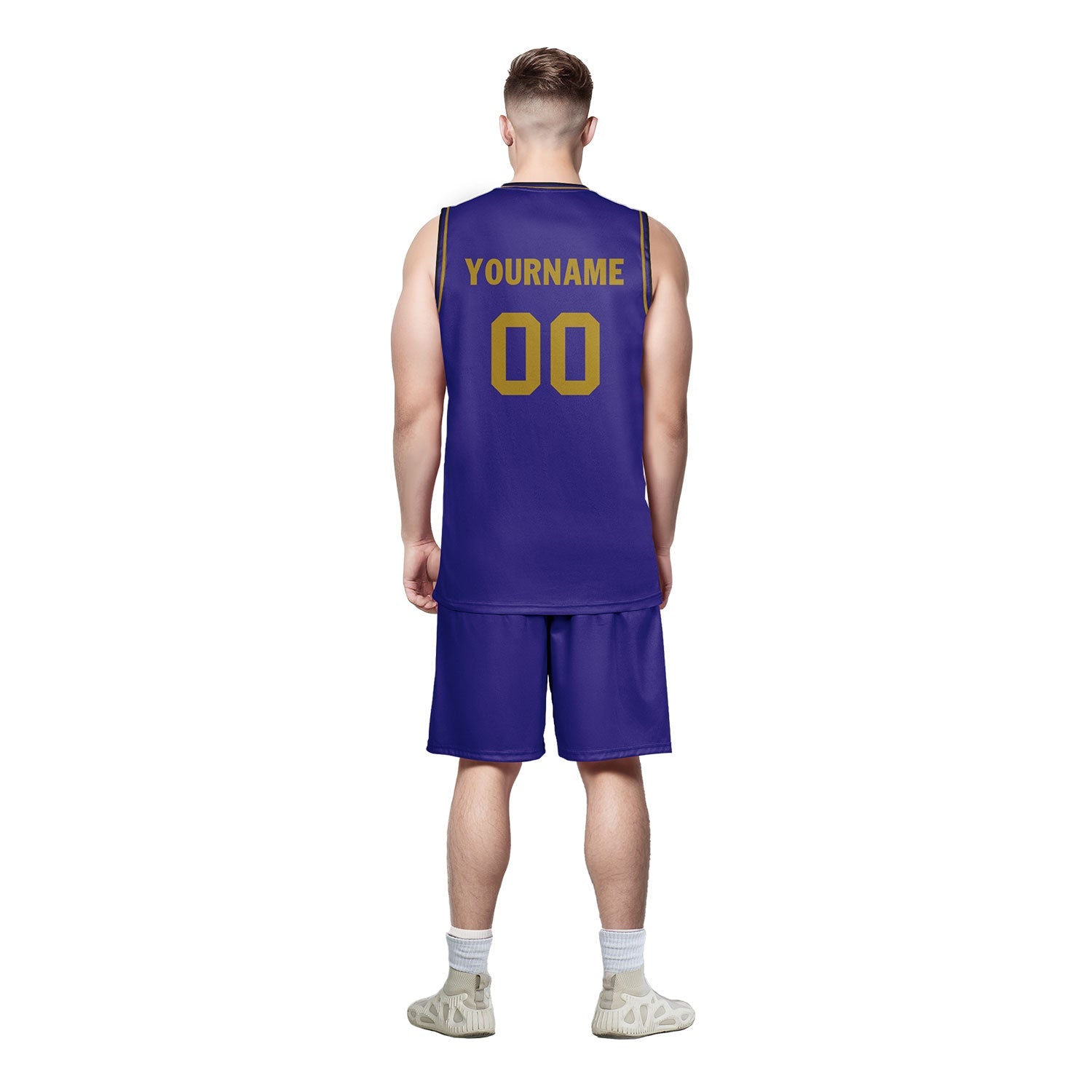 Custom Purple Classic Style Sports Uniform Basketball Jersey BBJ01-D020105-3