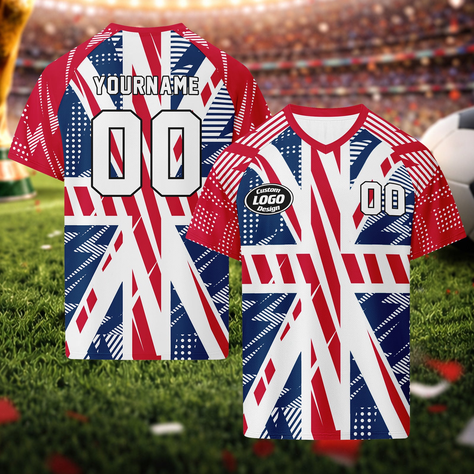 Custom England 2026 World Cup Football Shirt Customized Soccer Jersey for Fans Add Your Name & Number FZ190-F023109-9