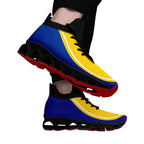 Custom Blue Yellow Maxsoul Shoes Personalized Sneaker FN030XD-D020388-25