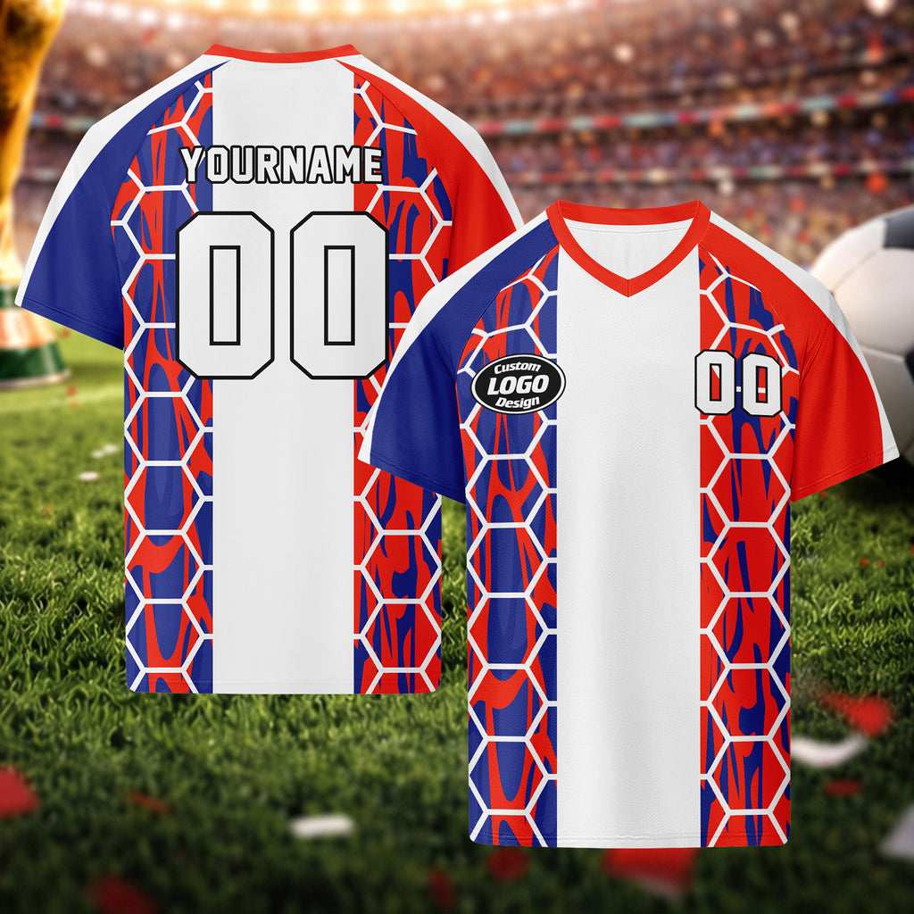 Custom France 2026 World Cup Football Shirt Customized Soccer Jersey for Fans Add Your Name & Number FZ190-F023107-8