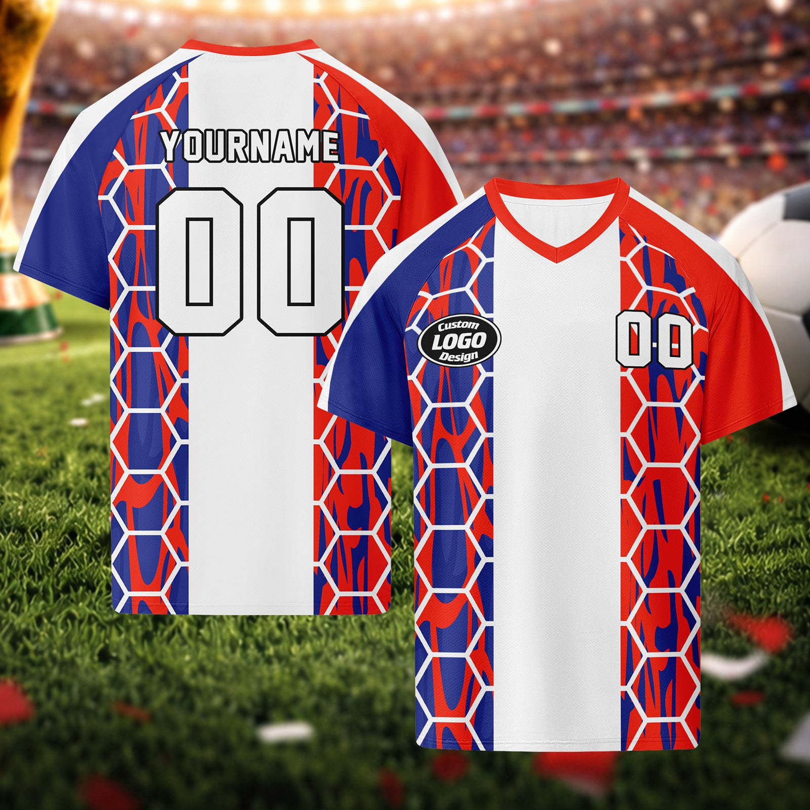 Custom France 2026 World Cup Football Shirt Customized Soccer Jersey for Fans Add Your Name & Number FZ190-F023107-8
