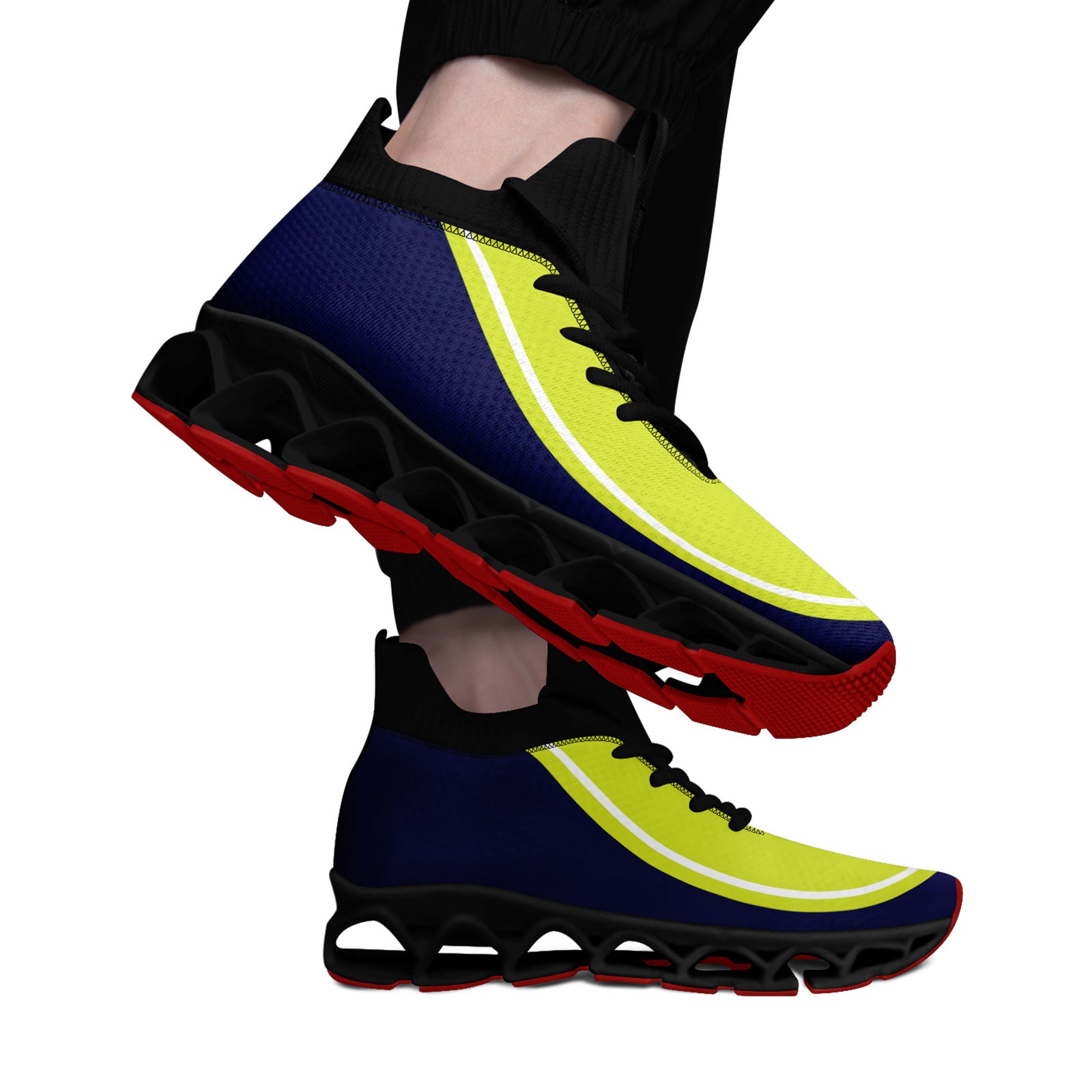 Custom Blue Green Maxsoul Shoes Personalized Sneaker FN030XD-D020388-9
