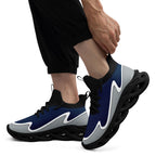 Custom Blue Gray Maxsoul Shoes Personalized Sneaker FN030A-E020011-19