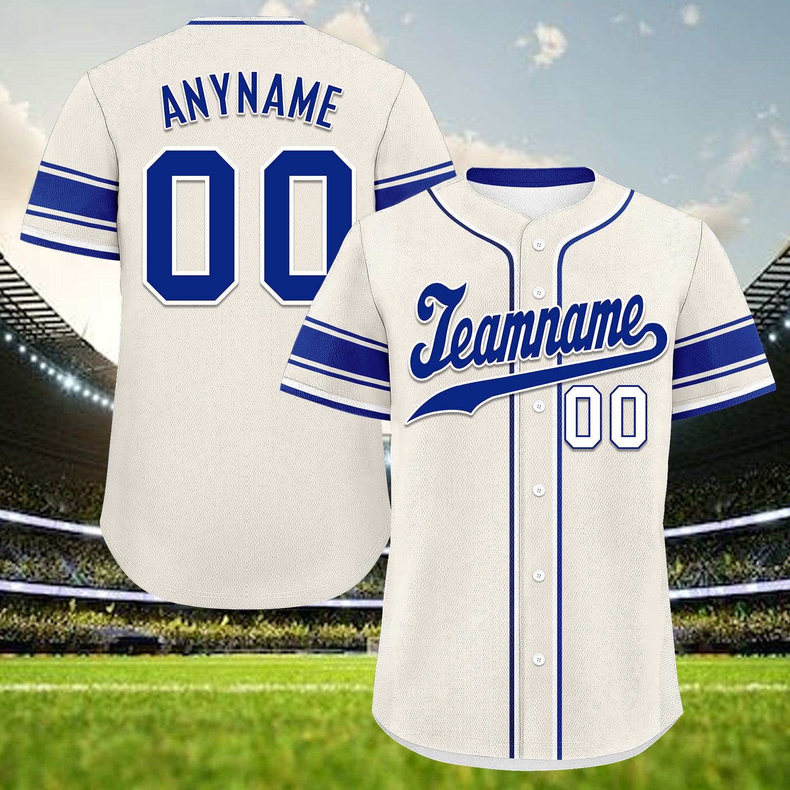 Custom Vintage Personalized Authentic Baseball Jersey BSBJ01-E025021-10