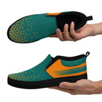 Custom Canvas Sneakers Personalized Slip On Shoes FN071-E023042-6