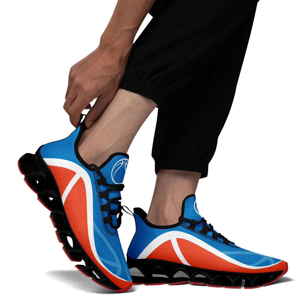 Custom Blue Orange Maxsoul Shoes Personalized Sneaker FN003XD-D020391-6