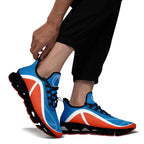 Custom Blue Orange Maxsoul Shoes Personalized Sneaker FN003XD-D020391-6