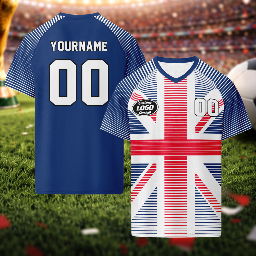 Custom England 2026 World Cup Football Shirt Customized Soccer Jersey for Fans Add Your Name & Number FZ190-F023109-1
