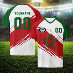 Custom Morocco 2026 World Cup Football Shirt Customized Soccer Jersey for Fans Add Your Name & Number FZ190-F009117-4