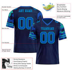 Custom Camo Personalized Authentic Football Jersey FBJ02-D06124