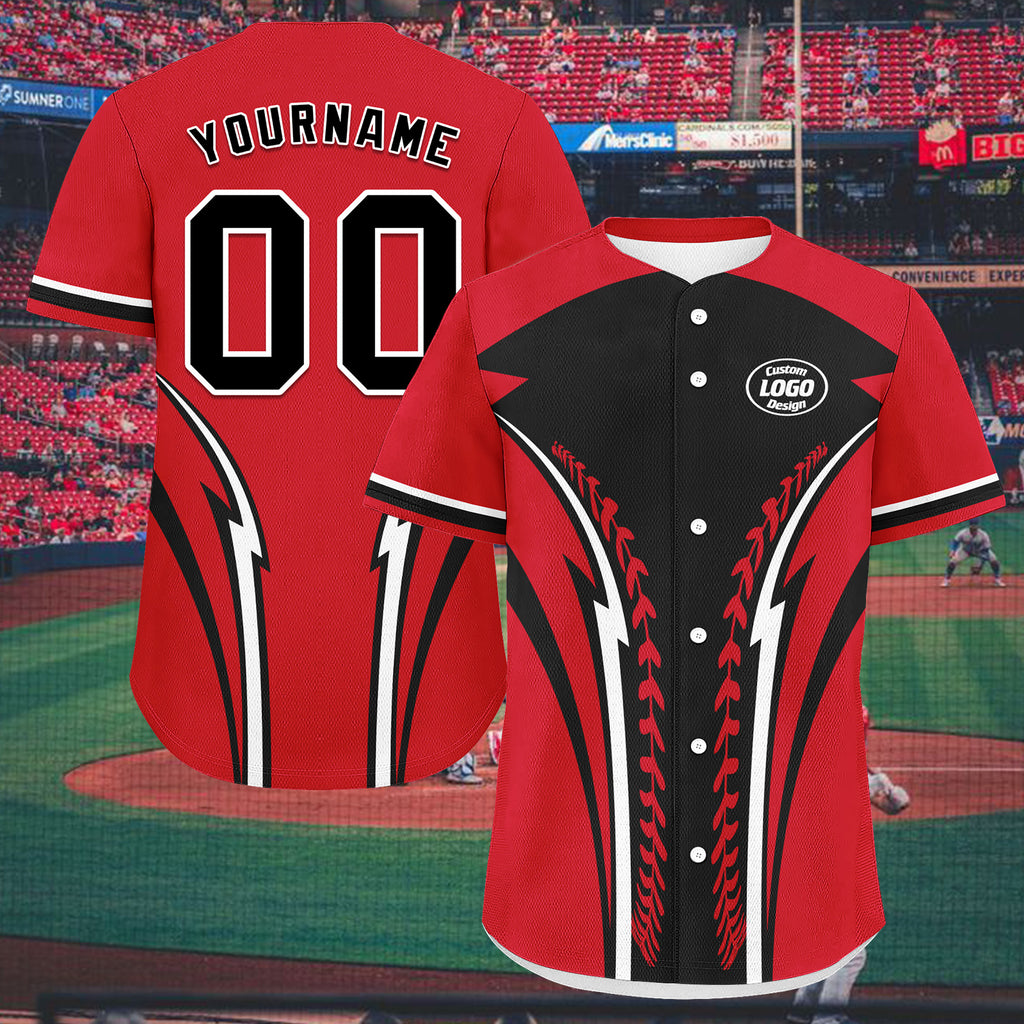 Custom Personalized Authentic Baseball Jersey BSBJ01-E023019-8
