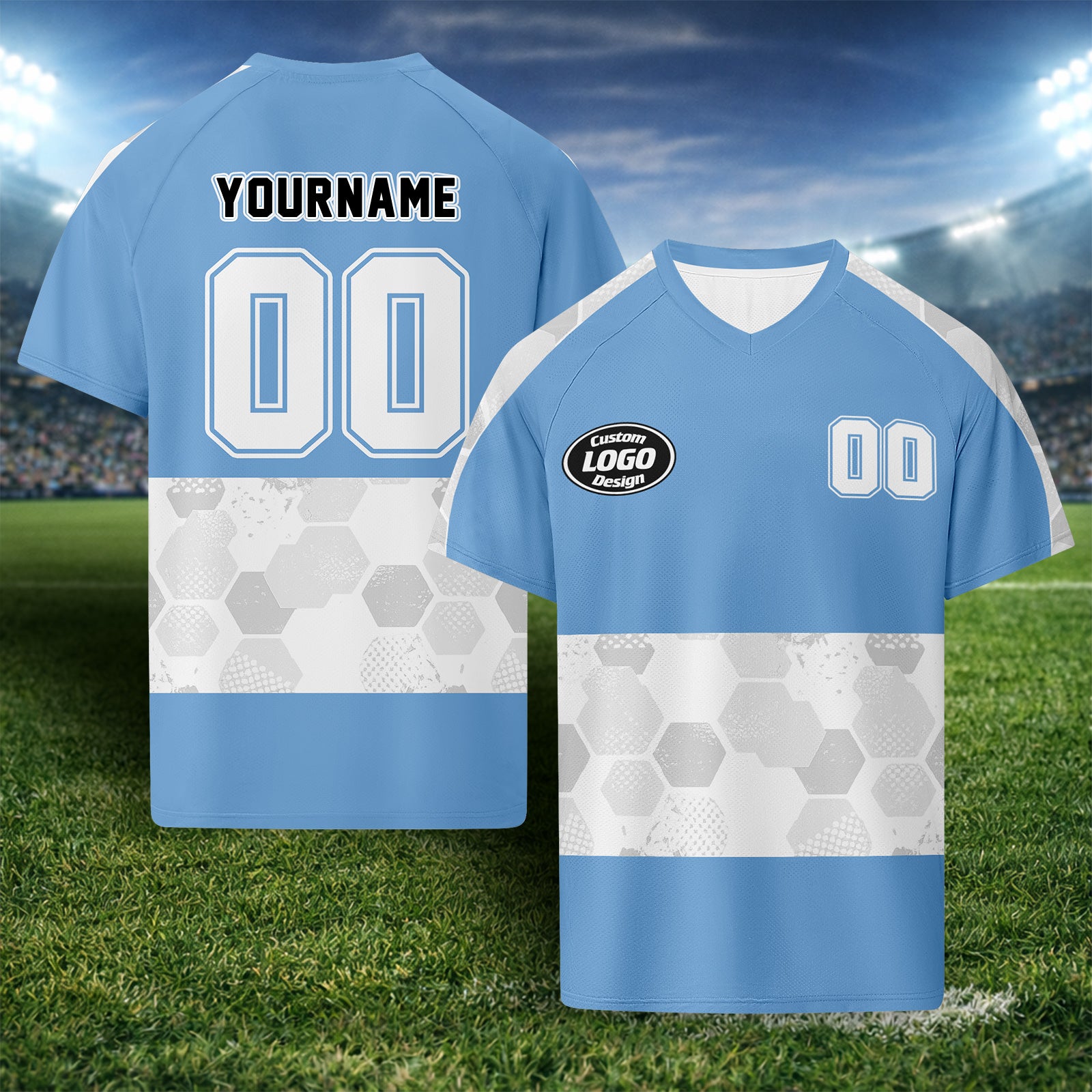 Custom Argentina 2026 World Cup Football Shirt Customized Soccer Jersey for Fans Add Your Name & Number FZ190-F027084-5