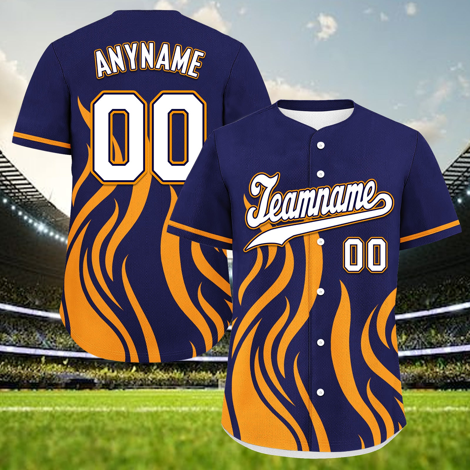 Custom Personalized Authentic Baseball Jersey BSBJ01-E027008