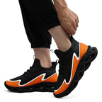 Custom Dark Gray Orange Maxsoul Shoes Personalized Sneaker FN030A-E020011-6
