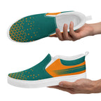 Custom Canvas Sneakers Personalized Slip On Shoes FN071-E023042-6