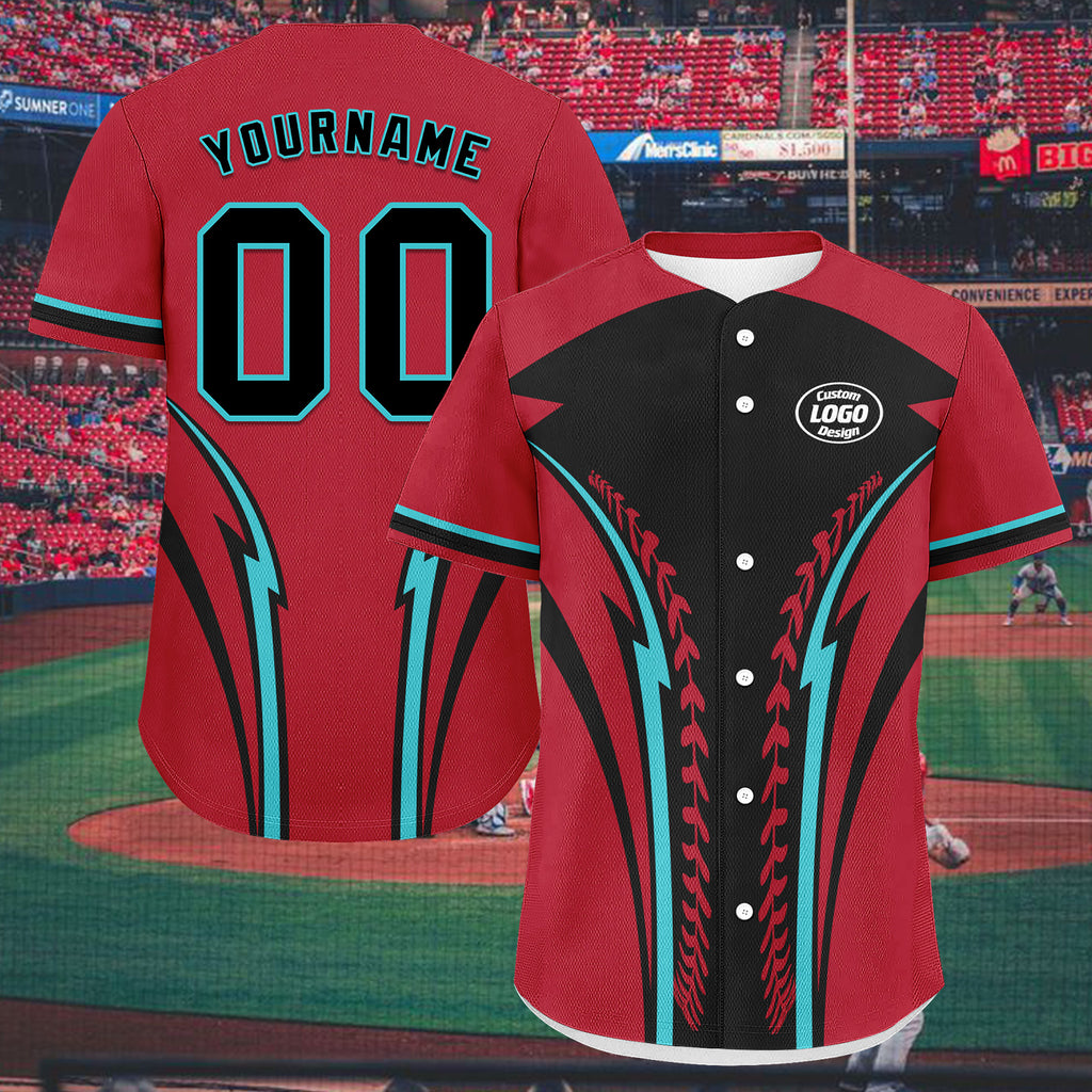 Custom Personalized Authentic Baseball Jersey BSBJ01-E023019-1
