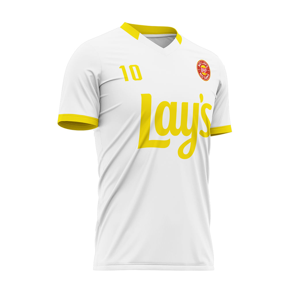 Custom White Soccer Sets Jersey Personalized SCJ101-D020207-2