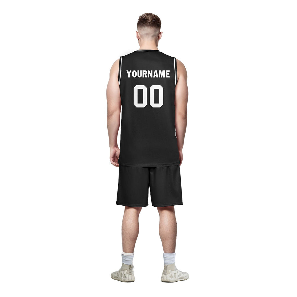 Custom Black Classic Style Sports Uniform Basketball Jersey BBJ01-D020105-19