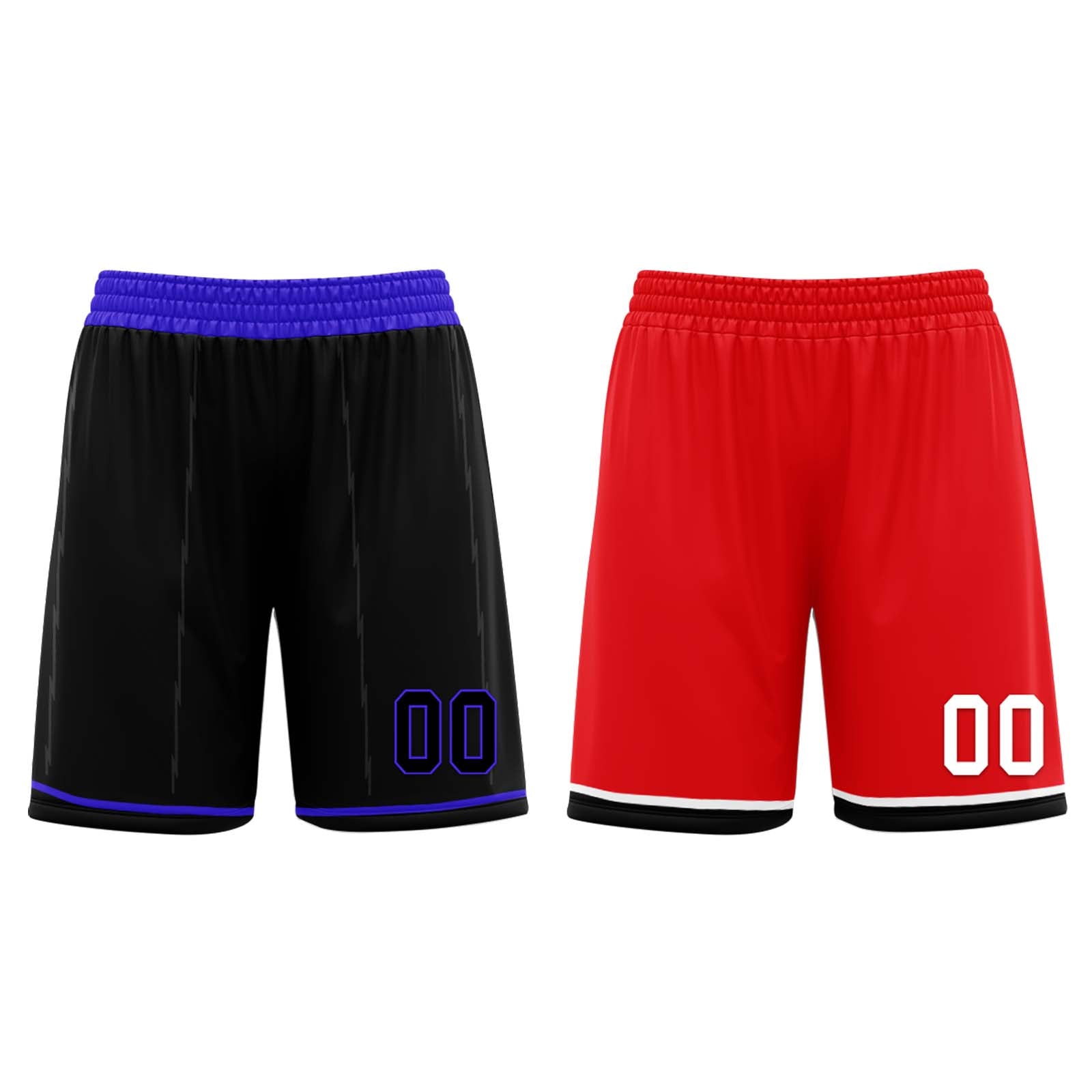 Custom Black Purple Red Toronto City Edition Personalized Reversible Basketball Set Sports Basketball Jersey BBJ01R-D0610-28