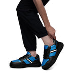 Custom Blue Black Carolina Shoes Personalized Sneaker FN032-D020389-5