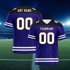 Custom Baltimore Personalized Authentic Football Jersey FBJ02-E0607-5