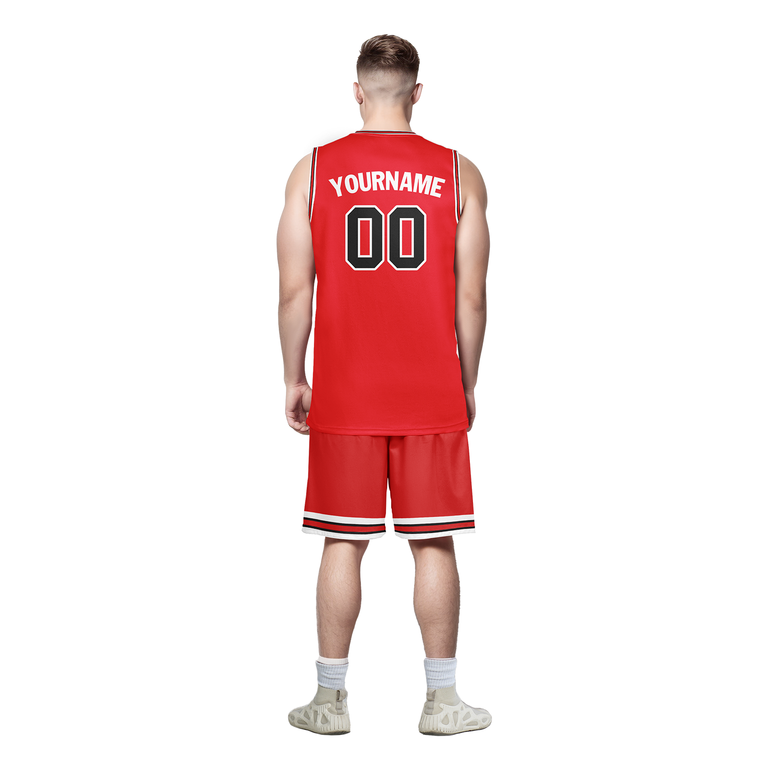 Custom Red Classic Style Sports Uniform Basketball Jersey BBJ01-bd0a700e