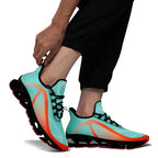 Custom Orange Blue Maxsoul Shoes Personalized Sneaker FN003XD-D020391-21