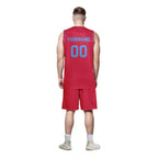 Custom Red Classic Style Sports Uniform Basketball Jersey BBJ01-D020105-23