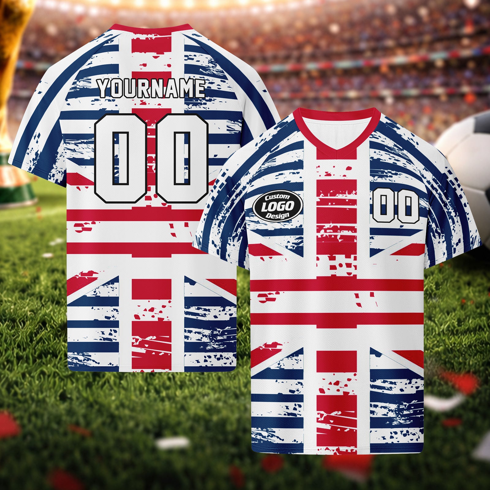 Custom England 2026 World Cup Football Shirt Customized Soccer Jersey for Fans Add Your Name & Number FZ190-F023109-7