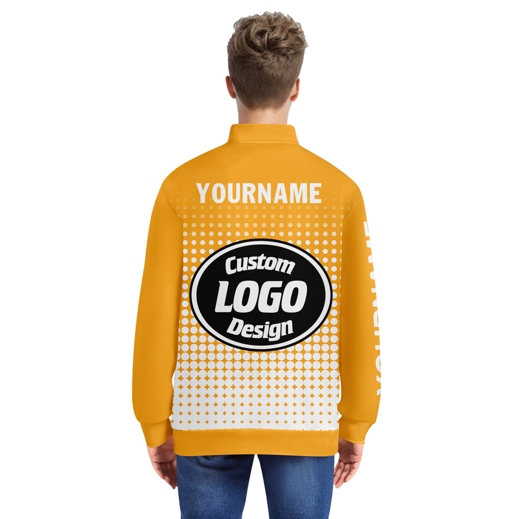 Custom Jacket Bomber Full-Snap Varsity Letterman Personalized Jacket PR092-D020346-5