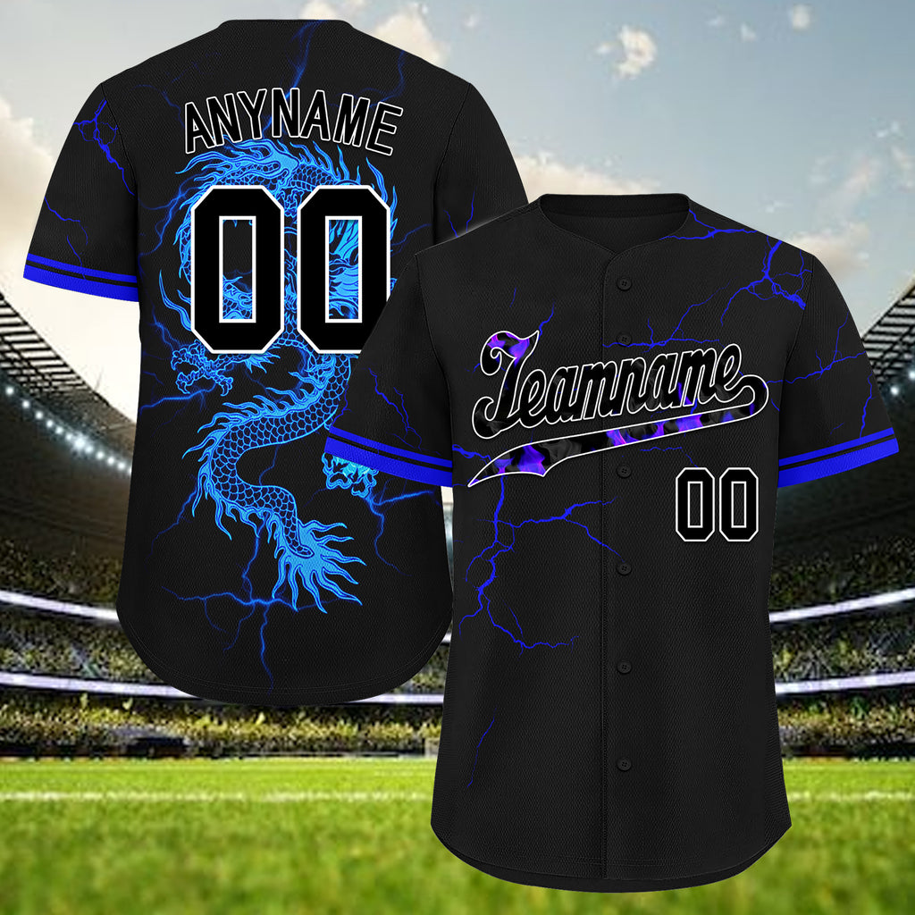 Custom Gothic Personalized Authentic Baseball Jersey BSBJ01-E06010