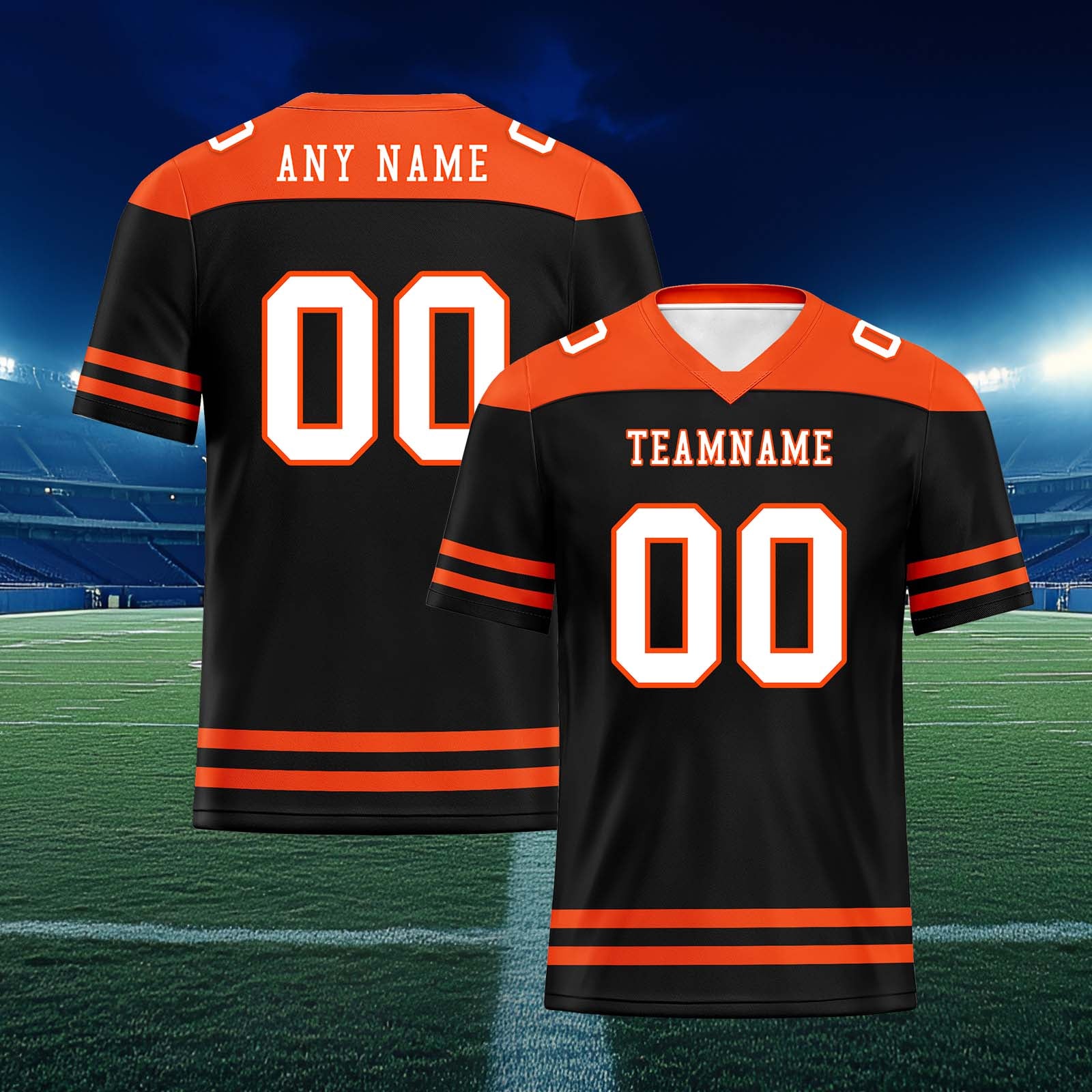 Custom Cincinnati Personalized Authentic Football Jersey FBJ02-E0607-6