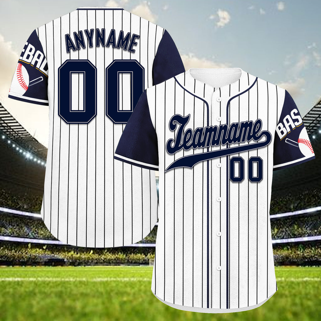 Custom Vintage Personalized Authentic Baseball Jersey BSBJ01-E025021-3