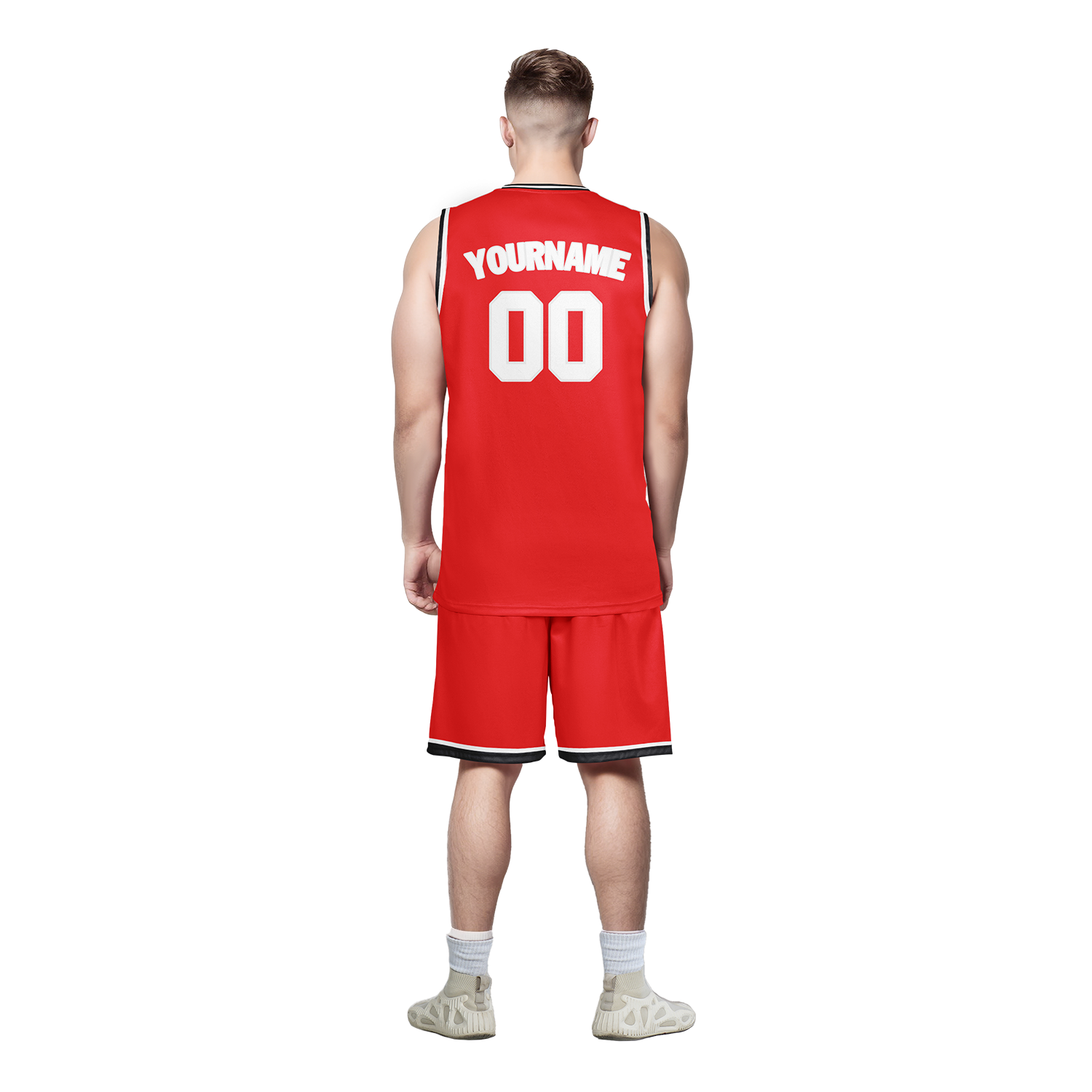 Custom Red Classic Style Sports Uniform Basketball Jersey BBJ01-bd0a70be
