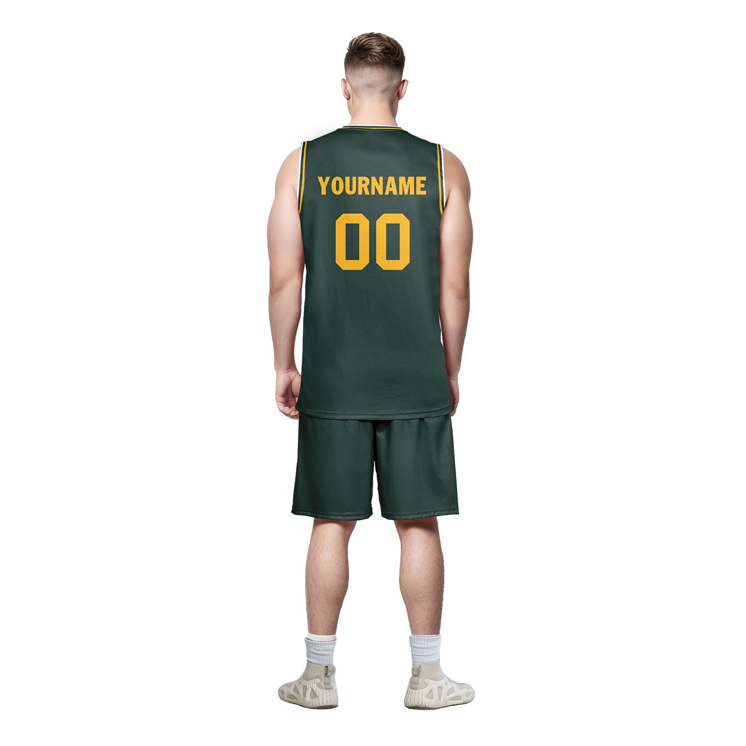 Custom Green Classic Style Sports Uniform Basketball Jersey BBJ01-D020105-10