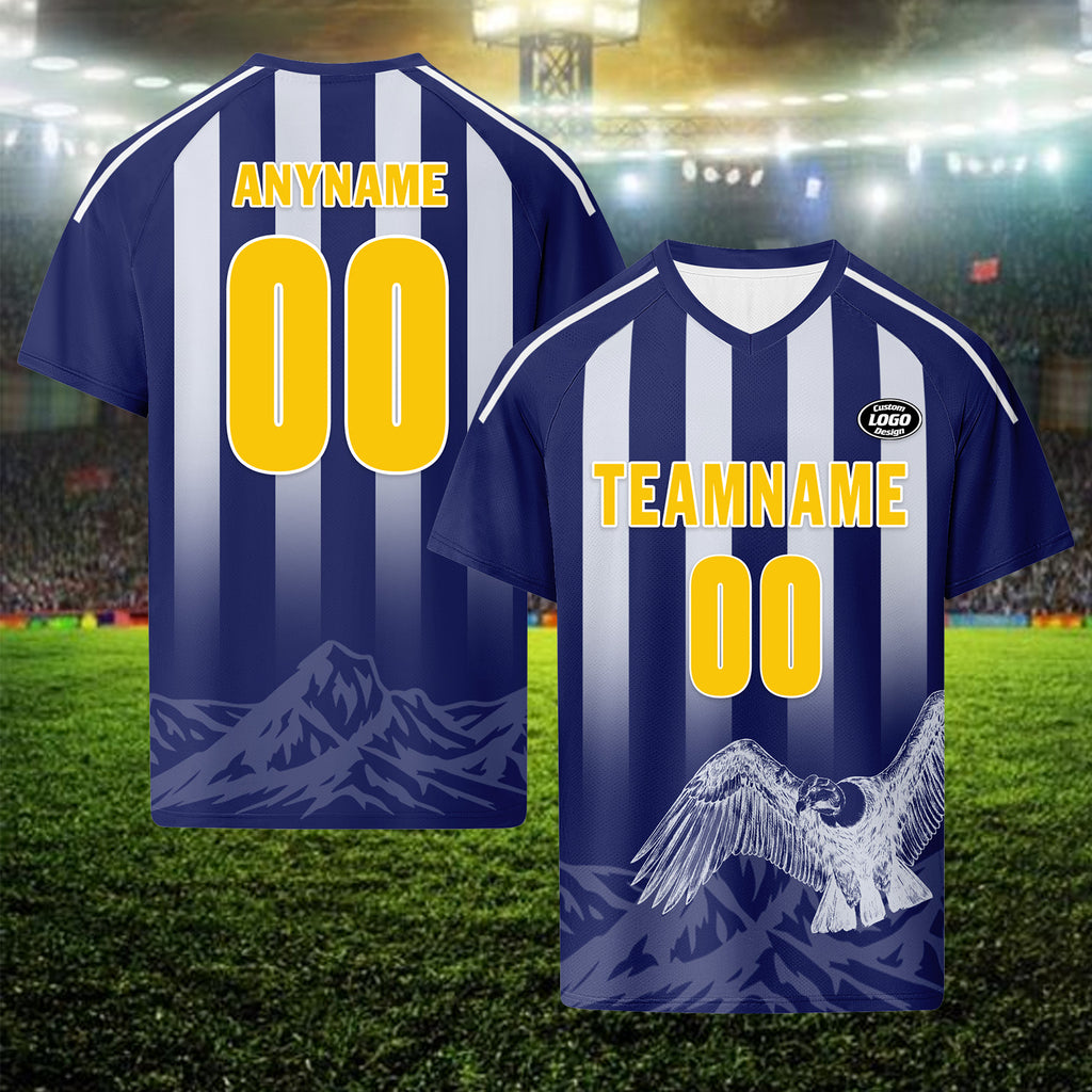 Custom Argentina 2026 World Cup Football Shirt Customized Soccer Jersey for Fans Add Your Name & Number FZ190-F007001-05