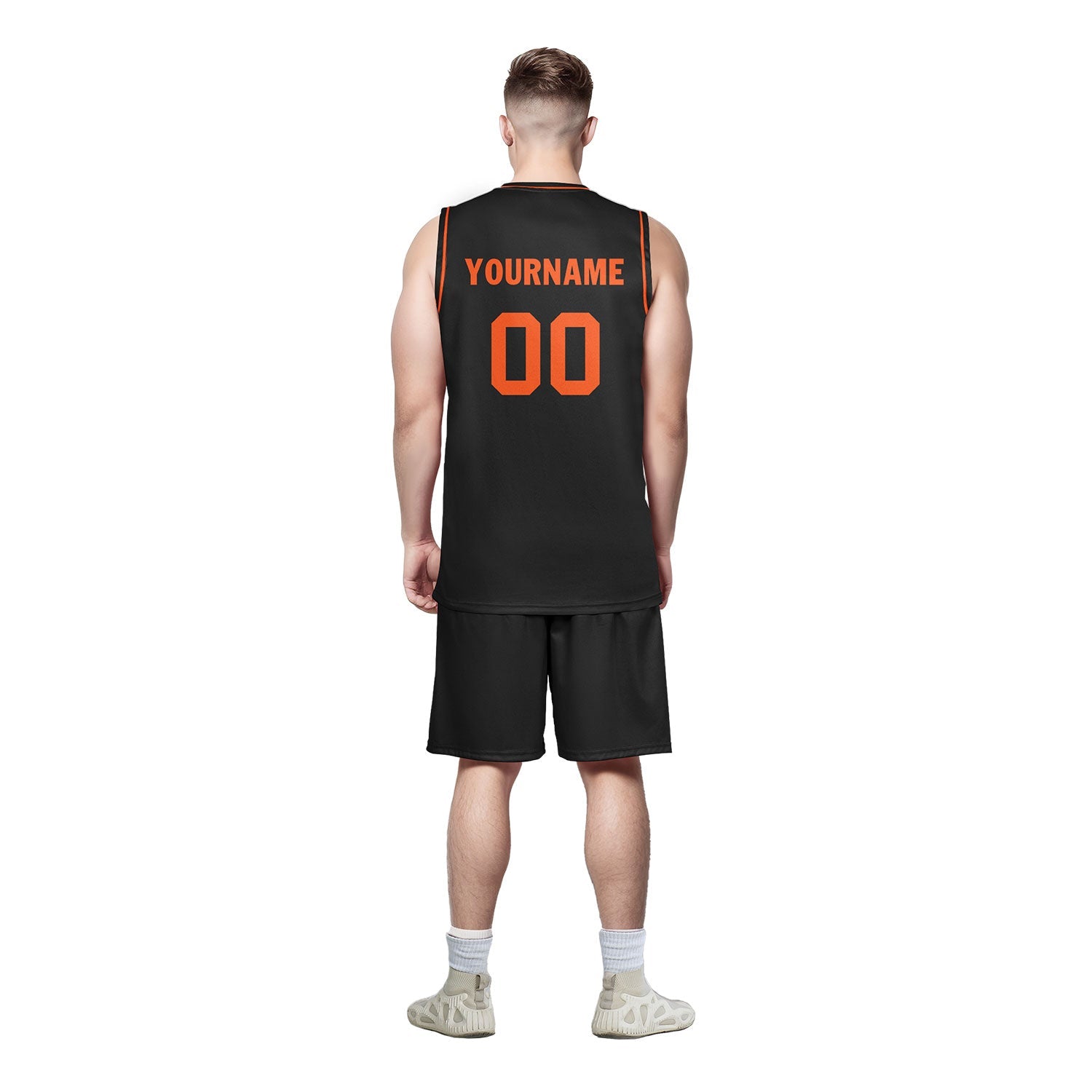 Custom Black Classic Style Sports Uniform Basketball Jersey BBJ01-D020105-7