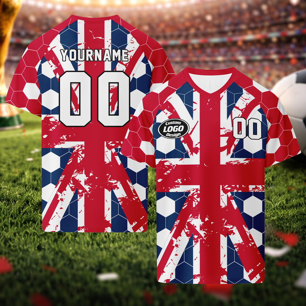 Custom England 2026 World Cup Football Shirt Customized Soccer Jersey for Fans Add Your Name & Number FZ190-F023109-6