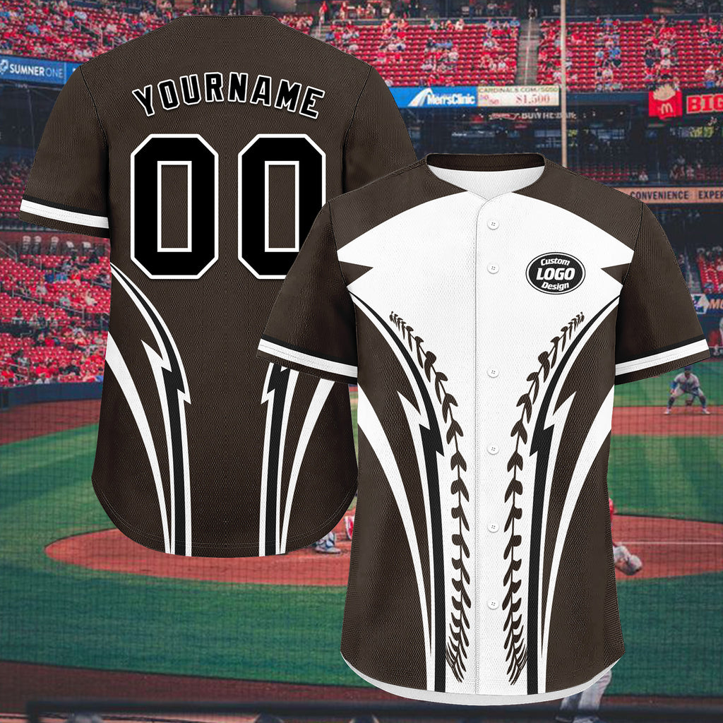 Custom Personalized Authentic Baseball Jersey BSBJ01-E023019-23